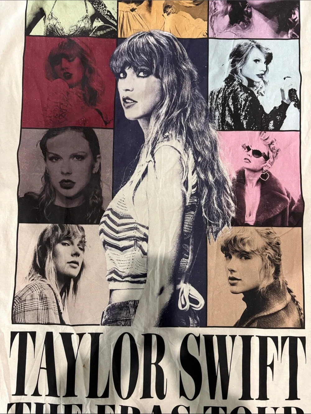 Taylor Swift Multi-Color Photo Collage Wall Tapestry